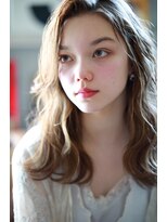 リアン(Lien)&nbsp;Lien☆小顔セミウェットウェーブパーマ×外国人風くせ毛　立川