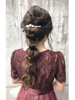 フルール たまプラーザ(Fleur)&nbsp;編み下ろしアレンジ☆澤本大樹