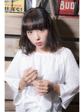ミエル ヘア 新宿(miel hair) 〈mielhair新宿〉大人可愛い艶ボブ　髪質改善