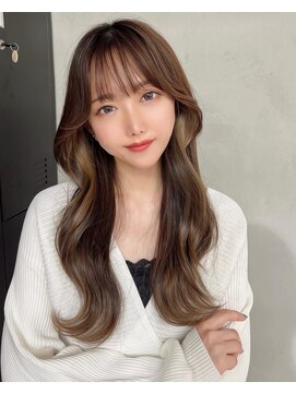 エル 北千住(elu) 韓国フェイスレイヤー_ツヤ髪