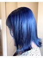 ラフィス ヘアーピュール 梅田茶屋町店(La fith hair pur) breach1から2Navy blue