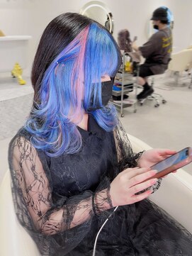 アマンドール(Aman D'or) セクションミズイロ×ピンクメッシュ