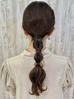 【ヘアセット】タイトスタイル【お呼ばれヘア】