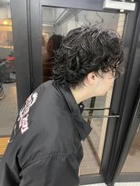 ウェルネス(Wellness)&nbsp;スパイラルツーブロックマッシュアップバングコンマヘア7