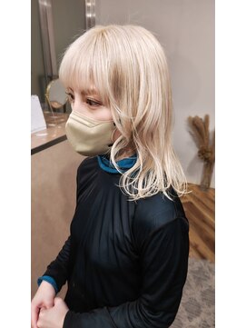 ラニヘアサロン(lani hair salon) ブロンド/韓国ヘア