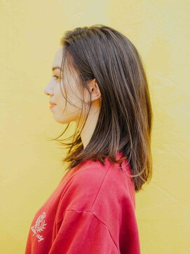 美容室クローバー 新小岩店(clover) かき上げミディアムスタイル[新小岩駅/新小岩]