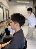 ショートアップバングフェードカットジェットモヒカンスウィング