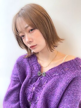 ラ ブレス 梅田茶屋町(LaBless) ミディアムボブ