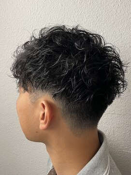 プレミアムバーバー 銀座店(PREMIUM BARBER produce by HIRO GINZA) 今流行りスペインカール