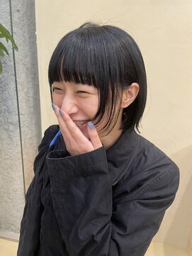 スニュウ(snuw) ミニボブ／顔周りカット