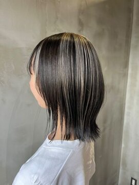 ナンバーウルス 名駅店(N° ulus) 【number ulus】ホワイトグレージュ/ダークアッシュ