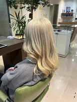 アウラ(AURA)&nbsp;ホワイトベージュカラーダブルカラーインナーカラーケアブリーチ