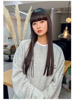 ヘアーアンジェ グロウ 武蔵小杉店(Hair ange grow) ノームコア髪質改善ストレート×メンズライクファッション-3