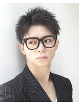 オーシャントーキョー 渋谷神南(OCEAN TOKYO)&nbsp;ハイライトミルクティーベージュツーブロックメンズマッシュ