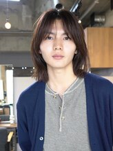 メンズボブノームコアミディアムボブ骨格矯正カット