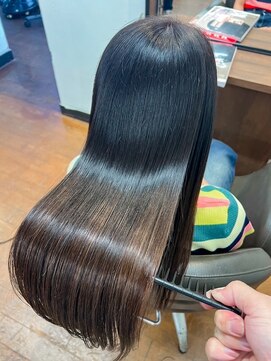 アンノウン(UNKNOWN) 【髪質改善矯正ストレート】