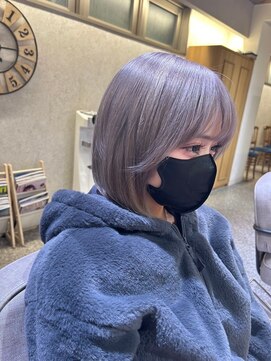 ティグルフォーヘア(TIGRE for hair) ホワイトグレー