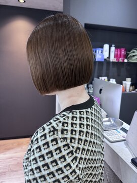 エイト 金沢店(EIGHT kanazawa) ぱっつんミニボブ
