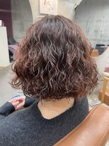 コージー(Kozy)&nbsp;外国人風ハードパーマ/ミニボブ/切りっぱなし