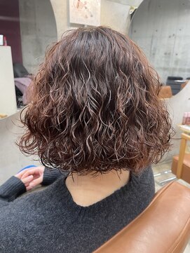 コージー(Kozy) 外国人風ハードパーマ/ミニボブ/切りっぱなし