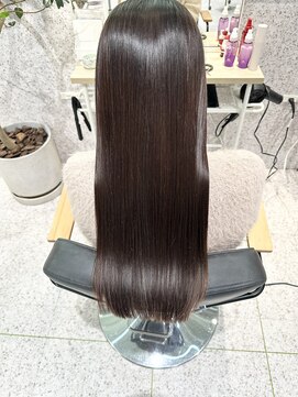 ゼストソエル(ZEST soell) 髪質改善トリートメント×ナチュラルブラウンカラー