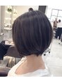 ヘアーリゾートガーデンヴェール(Hair Resort Garden VERT)&nbsp;前下がりショートボブ☆流行りのスタイルもお客様に似あわせます