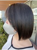 髪質改善＊マチルダボブアッシュカラー＊美髪【Zina船橋】