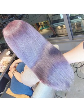 ジルバイジゼル(JILL by GiseL) ダブルカラー/ハイトーンカラー/デザイン/レイヤー/ウルフ