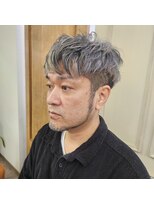 エーガール美容室(A-girl)&nbsp;メンズハイライト×ローライトミックス