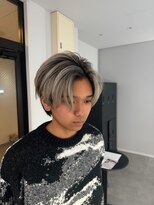 ナンバー 竪町(number+)&nbsp;20代30代メンズアップバング清潔感爽やかホワイトカラー