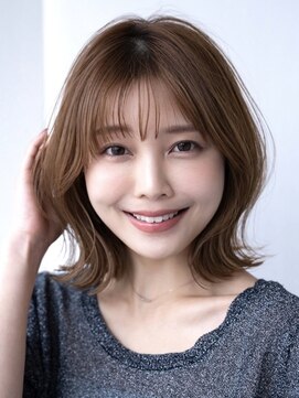 ドットハリス(.Hallis) レイヤーボブ/レイヤーカット/くびれレイヤー/韓国風ヘア