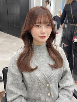ローレン(Lolen.)の写真/透明感抜群★ベージュカラーが大人気の”Lolen.”TOP　Stylistがダメージレスなカラーをご提案いたします♪