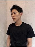 スパイキーショート テーパーフェード メンズショート