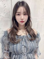 オリンテ バイ レシッド 表参道(orente by rcid)&nbsp;韓国レイヤーロング美髪グレージュアッシュインナーグレージュ