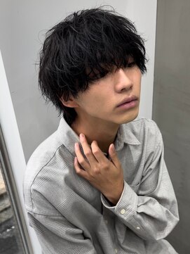 フィフス 天神大名(fifth) 再現の高いツイストスパイラルパーマ×刈り上げマッシュ