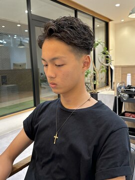 ヘアガーデン オフ(hair garden off) オールバックパーマ/スパイラルパーマ/メンズショートパーマ