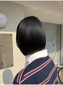 ぷつっとボブ×ホリスティックストレート