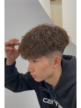 エース 名駅店(Ace) 波巻きスパイラルパーマメンズマッシュツイストスパイラルパーマ