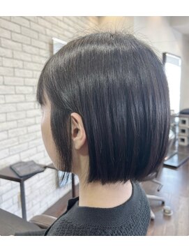 サロウィン 名古屋本山店(SALOWIN) 襟足スッキリ並行ボブ/ HIDE/ミニボブ/大人可愛い