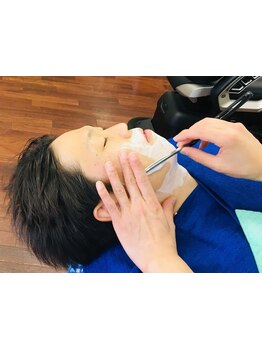 【平日最終受付19時/仕事帰り◎】ご新規様カット＋シェービング\5000★ON/OFFキマるスタイルを創ります！