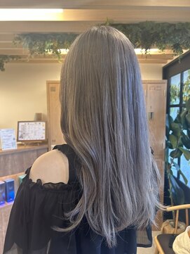 アッシュグレー/ロング