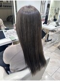 ★白髪ぼかしハイライト×グレージュ