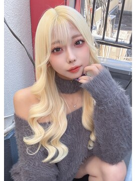 カプセル シンジュク(CAPSULE) ☆CAPSULE☆ホワイトベージュ&レイヤースタイル