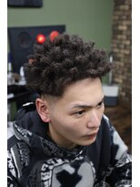 メゾンフォーメン トアロード(Maison for men TorRoad)&nbsp;スパイキーアフロ【メンズパーマ/メンズメッシュ/メッシュパーマ