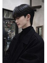 ベル 表参道Terrace(Belle)&nbsp;【好印象！黒髪メンズウルフ】リバースセンターパート/韓国風