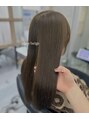 ヘアーガーデン アストレア(HAIR GARDEN ASTRAEA) ワンカラーで作るオリーブ!赤み消しの最強カラーです♪