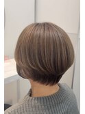 40代50代の白髪悩み解決ぼかしショート