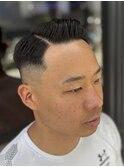 スキンフェードツーブロック刈り上げジェットモヒカンマンバン