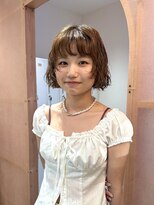 メルト 西梅田店(melt) 抜け感ウェーブボブ
