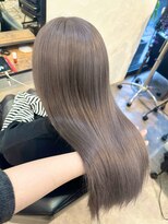ラス トーキョー(LAS TOKYO)&nbsp;ラベンダーグレージュ/艶髪ハイトーン/夏カラー